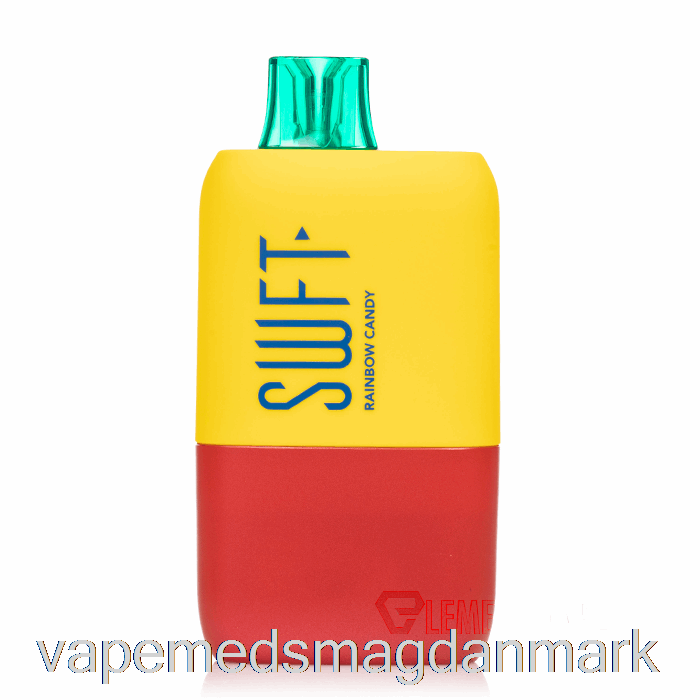 Vape Juice Swft Icon 7500 Smart Display Engangs Regnbue Slik
